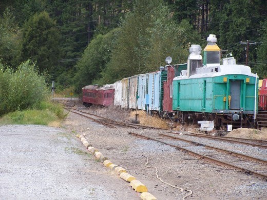 When Dave gets an idea even a freight train can't stop him!
