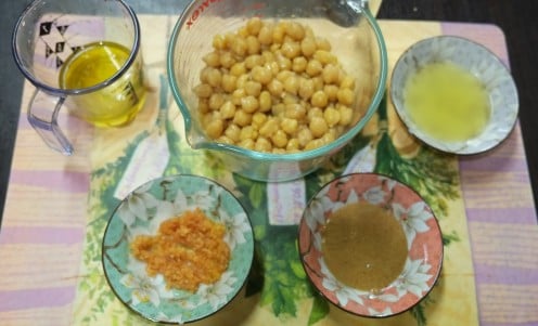 Hummus Ingredients