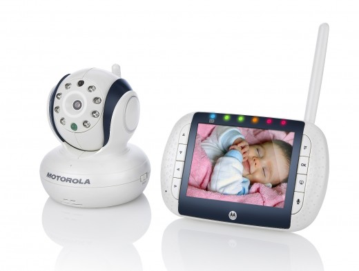 Monitor your baby's activity while you are doing something outside or monitor them with his nanny while you are at work.