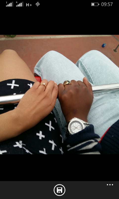 Husband and Wife Holding Hands
