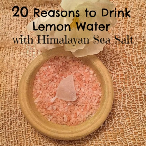 20 Reasons to Drink Lemon Water With Himalayan Sea Salt 20 Reasons to Drink Lemon Water With Himalayan Sea Salt