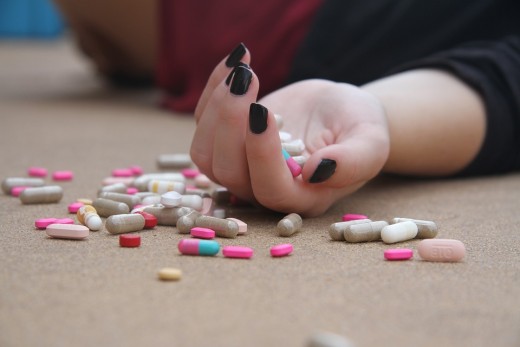 One of the harmful things a depressed person can do is commit suicide.