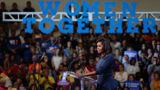 Michelle Obama in New Hampshire