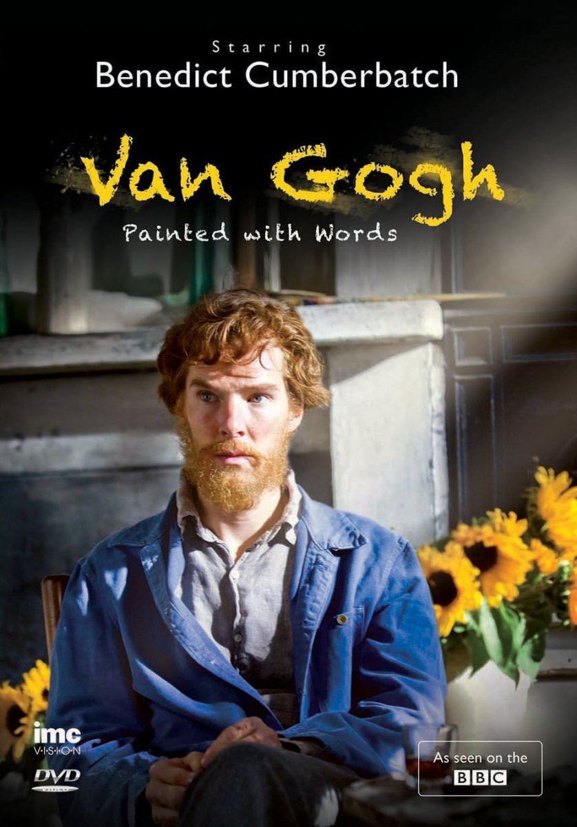 British actor Benedict Cumberbatch as Van Gogh in the 2010 TV film ",Van Gogh, Painted with Words",