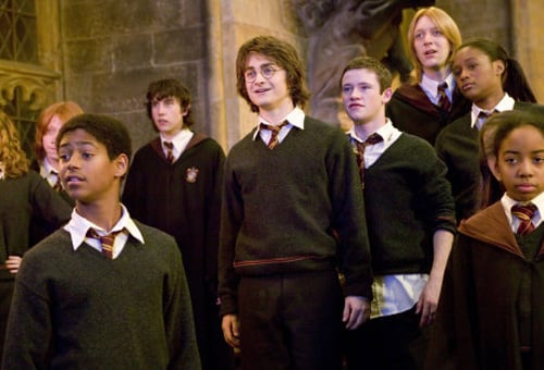 By the time of The Goblet of Fire the children were looking a little too old