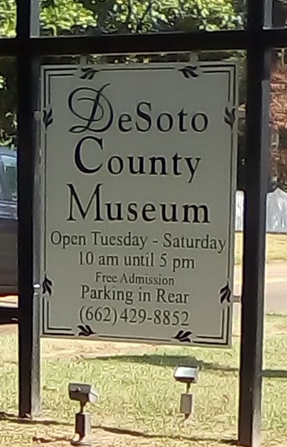 DeSoto County Historical Museum Hernando, MS