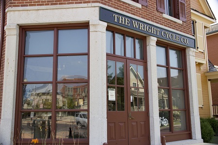 The Wright Cycle Shop. 22 South Williams St., Dayton OH. 