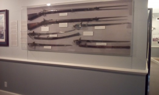 Civil War Weaponry, DeSoto County Museum, Hernando, MS