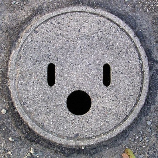 funny face! This is a cover of sewage.