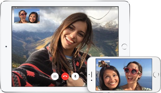 Facetime with iPad and iPhone