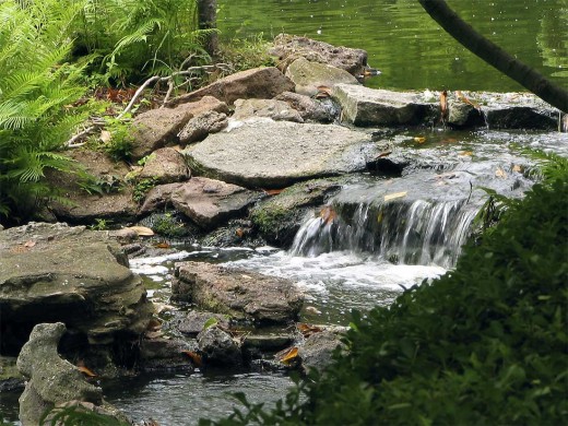 Then the hear the calm and soothing water and feel the difference.