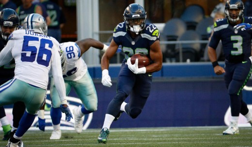 Seattle Seahawks RB C.J. Prosise