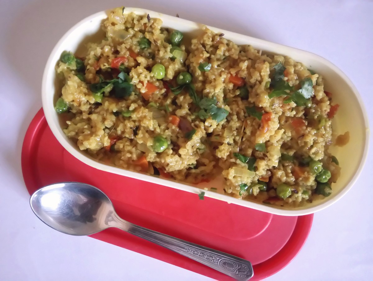 Masala Dalia (Spicy Wheat Porridge): An All-Time Meal