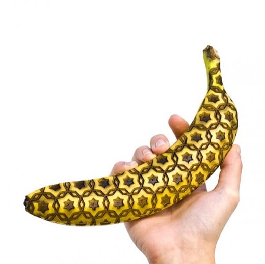And yes, this really is a laser engraved banana 
