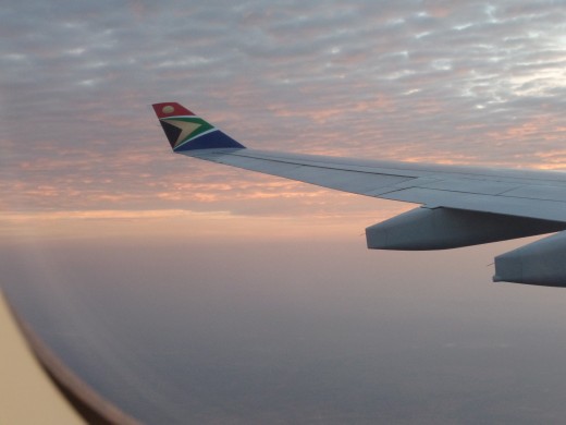 Up, up and away to Africaaaa!