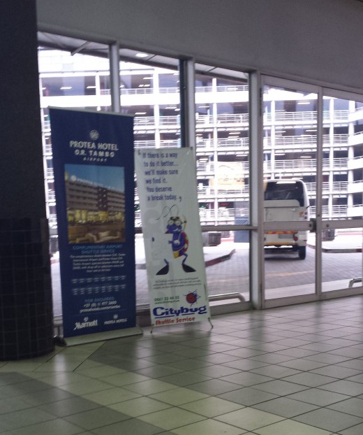 I noticed this sign for CityBug transportation service. You may want to check out their pricing.