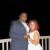 Wallie and her husband Andre, took this photo outside on the deck of the Camden County Boathouse, where the reception was held, in the midst of the Super Moon.
