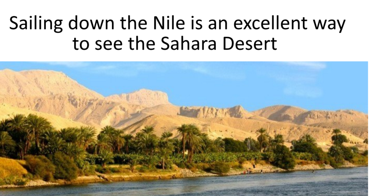 What countries does the Sahara Desert cover?