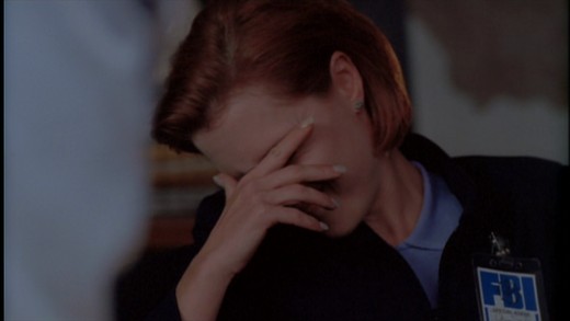 Dammit Scully! I said DUCHOVNY, not you!