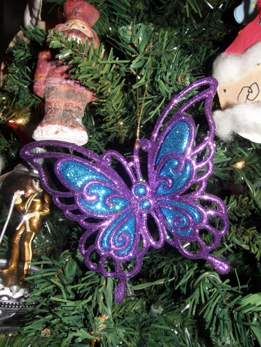 This purple butterfly represents my personal journey with lupus and chronic illness.