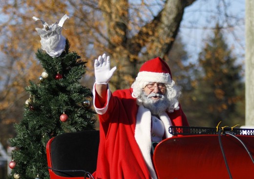 Santa's red color has commercial roots in food industry