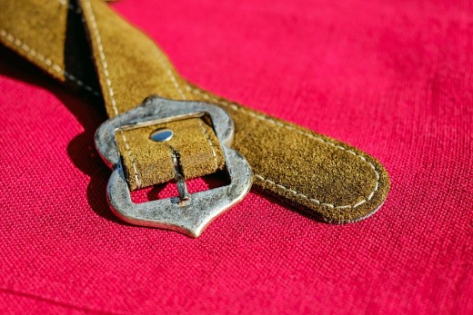 Leather materials are of good quality.