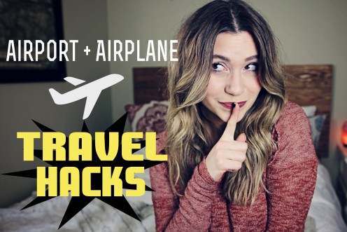 I decided to give you my best airplane and airport tricks tips and hacks.