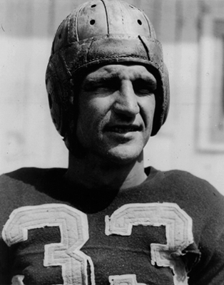 Sammy Baugh Washington Redskin quarterback was notorious for using the jump pass