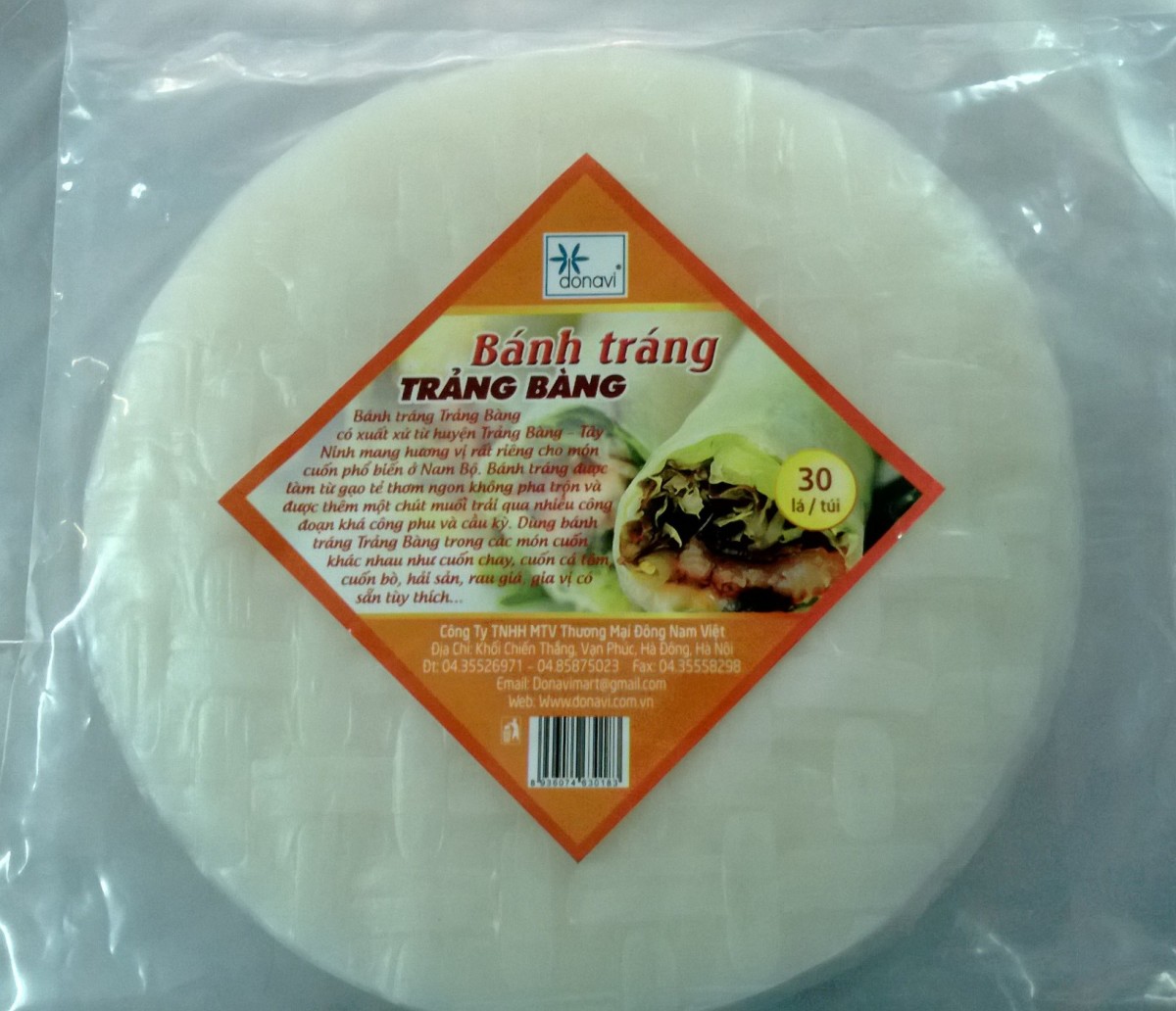 Trang Bang rice paper