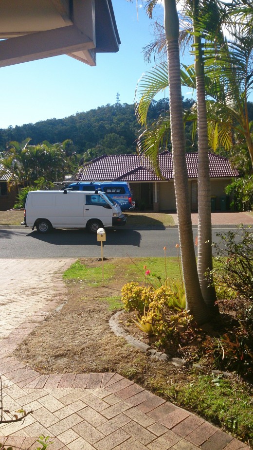 They even killed our lawn to identify our place, AUG 11 2014 905am