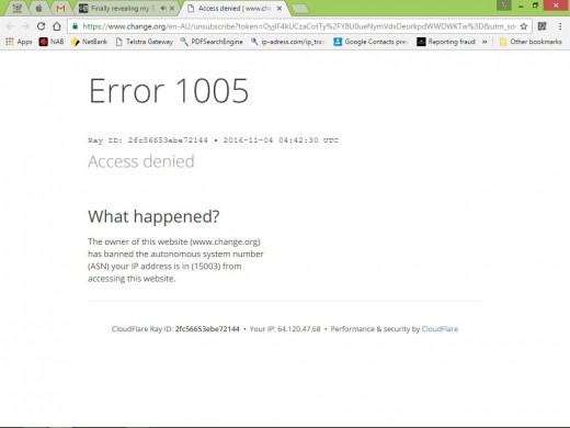 04 11 16 access denied. Why? Hackers