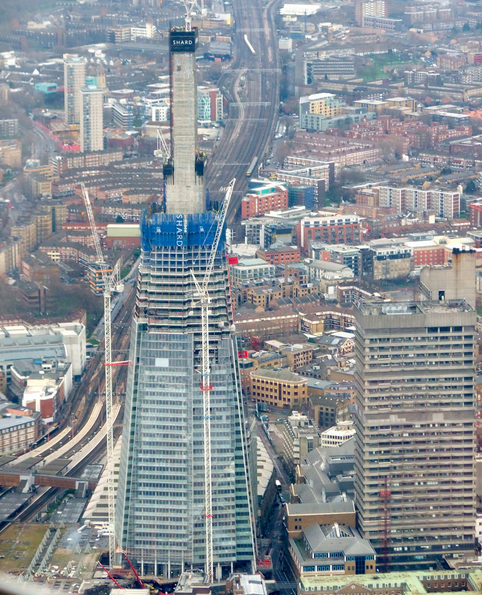 The Shard - taken from a helicopter tour