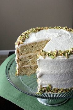 Pistachio Layer Cake
