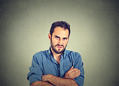 Girls, this is the look of a jealous guy
