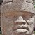 Olmec head labeled as number 1 in the Xalapa's museum of Antropology, also known as el rey (the king) 