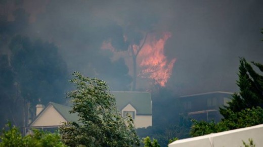 Fire at Somerset West, January 2017 