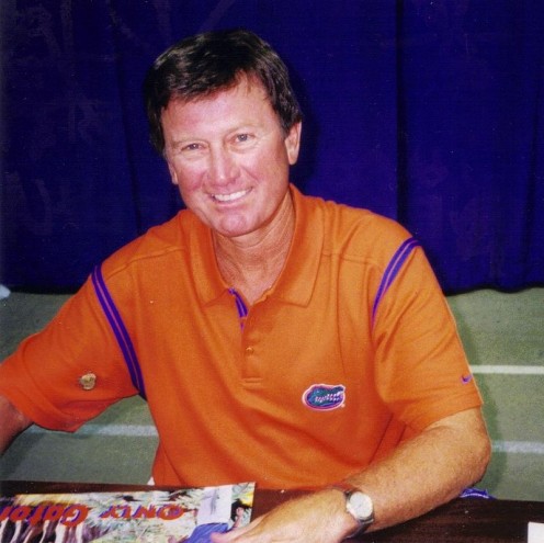 Steve Spurrier in 1999 when he was the head coach of the SEC's Florida Gators