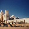 San Xavier del Bac Mission and the Esmeralda  Mine