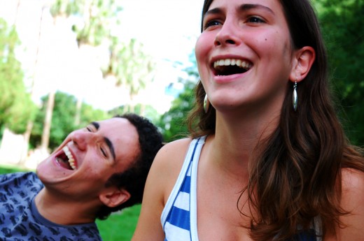 Lucas Ana Carolina      People would start laughing more  complaining less with a mindset of being a loser
