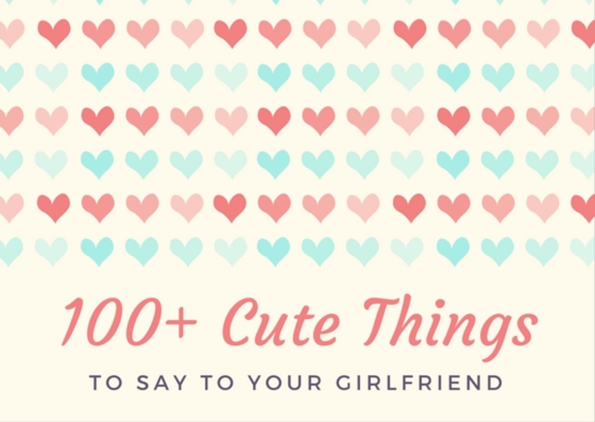 Cute sentences to say to your girlfriend