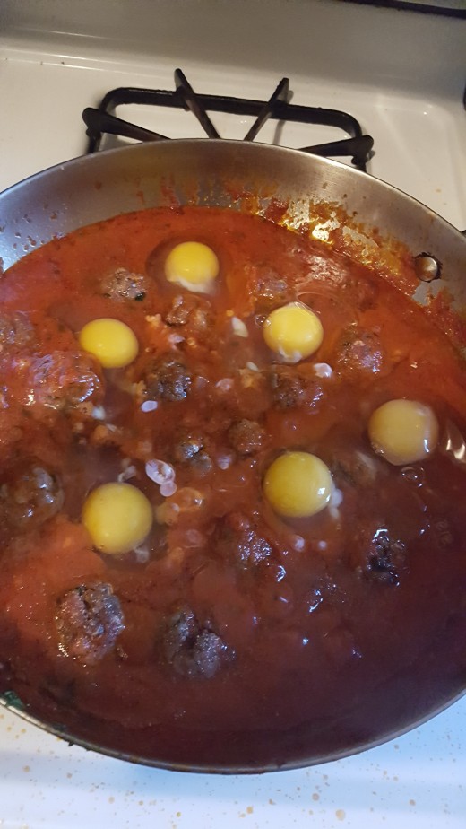 Just put in the eggs