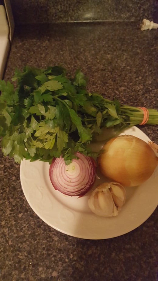 All fresh ingredients  