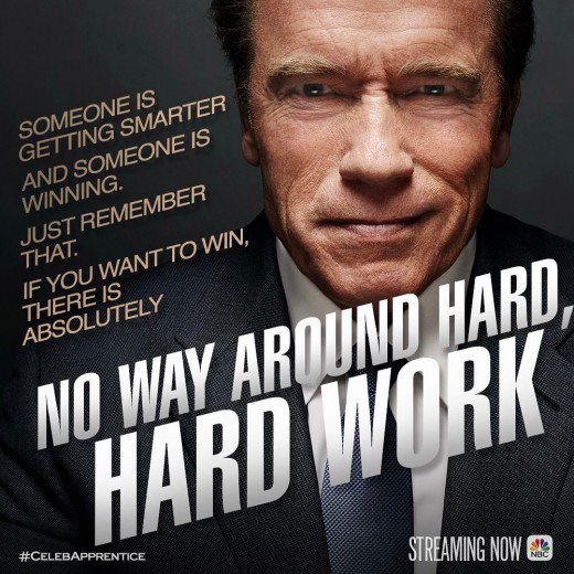 Arnie and 'The Apprentice'