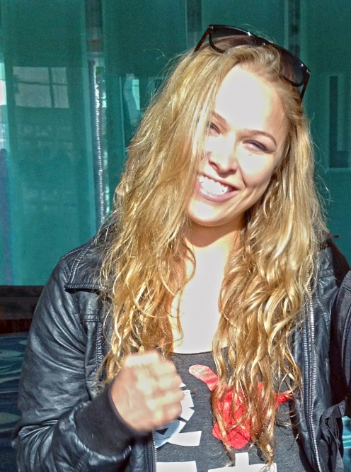 Ronda Rousey, the woman