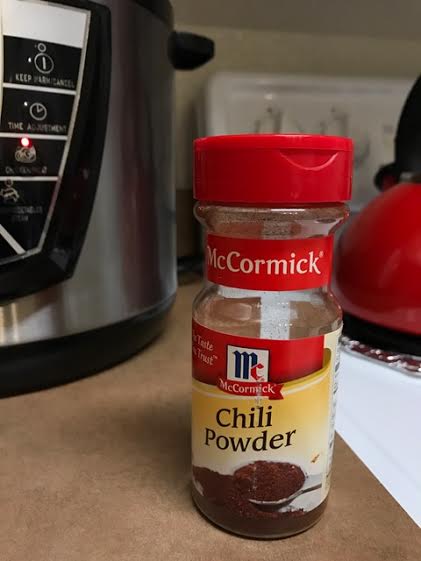 1/4 Cup Chili Powder