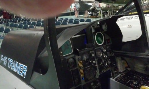 F-15 Trainer Panel, Air Force Armament Museum, Ft. Walton Beach, FL