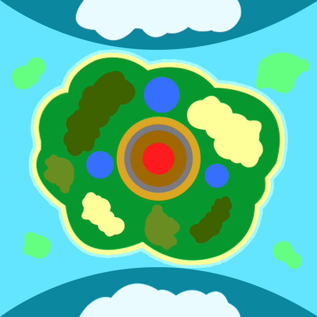 New Jungle Biome and Jungle Animals for Mope.io