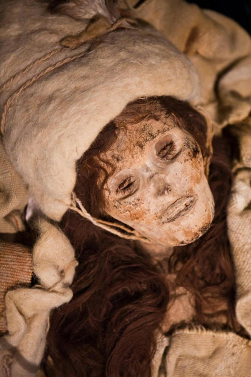 Mummie of Tarim The beauty of loulan.. 