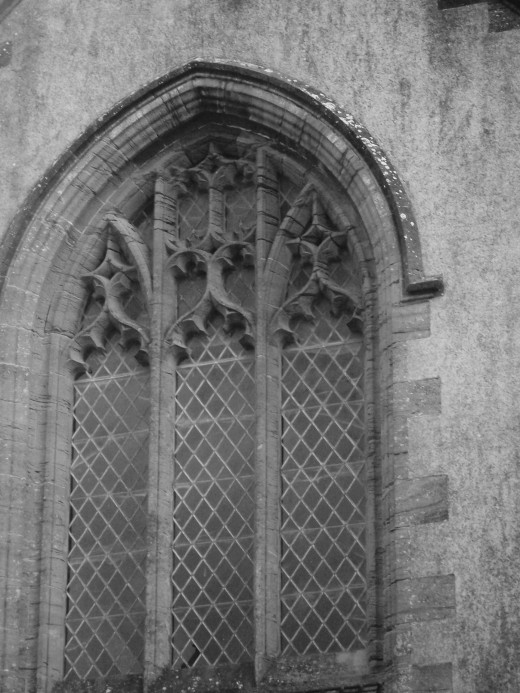 Beautiful church window in England