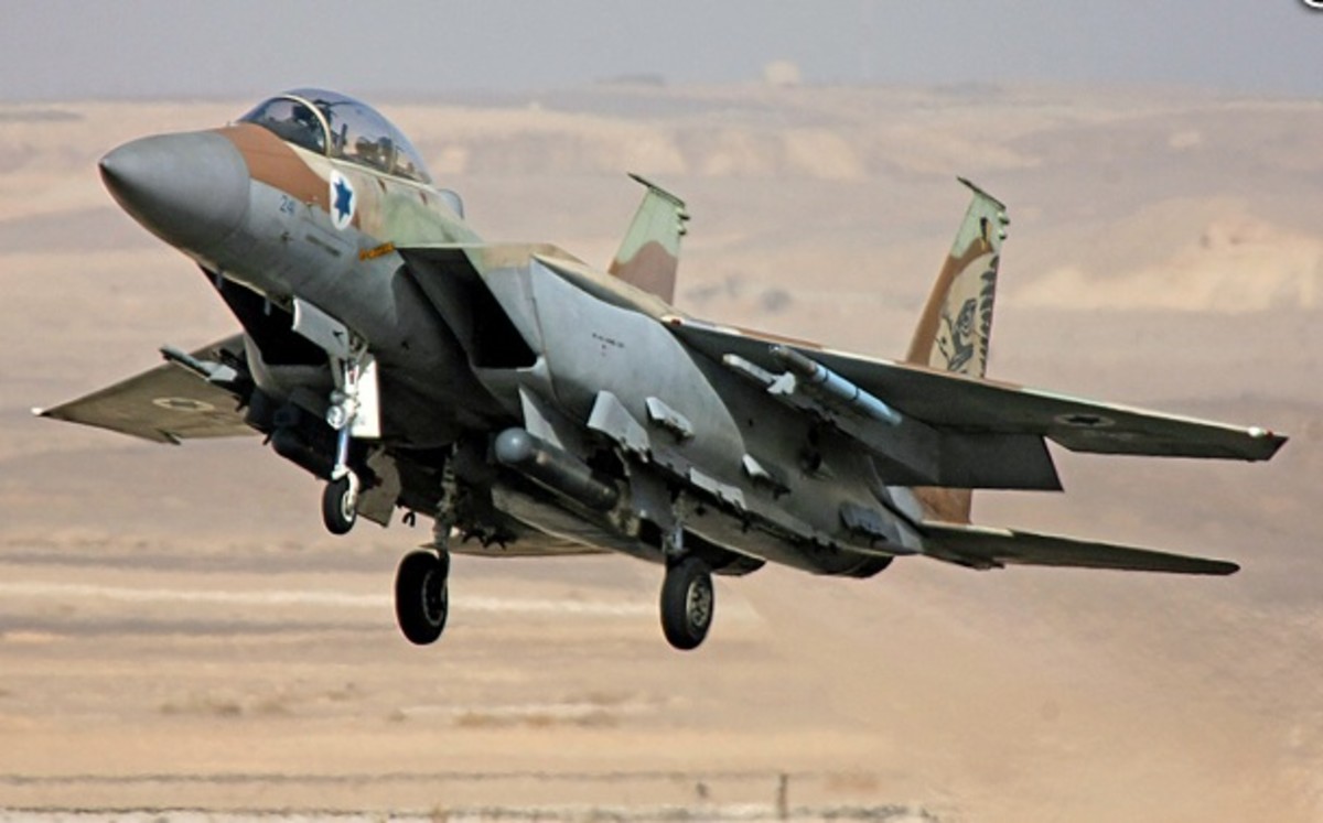 The Israeli Air Force also has a squadron of F-15 Eagles the most successful fighter plane in history it had never been shot down in combat.